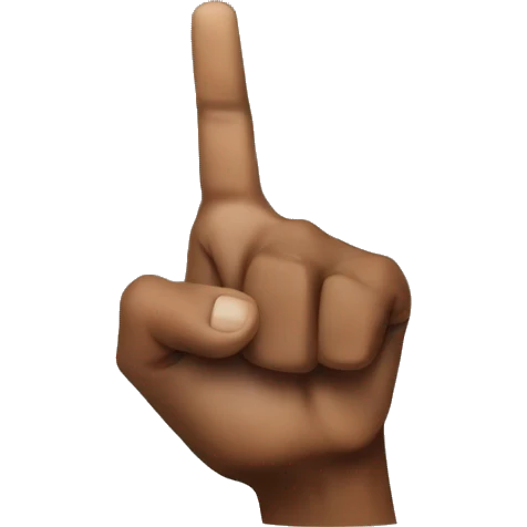 2pac hand sign emoji