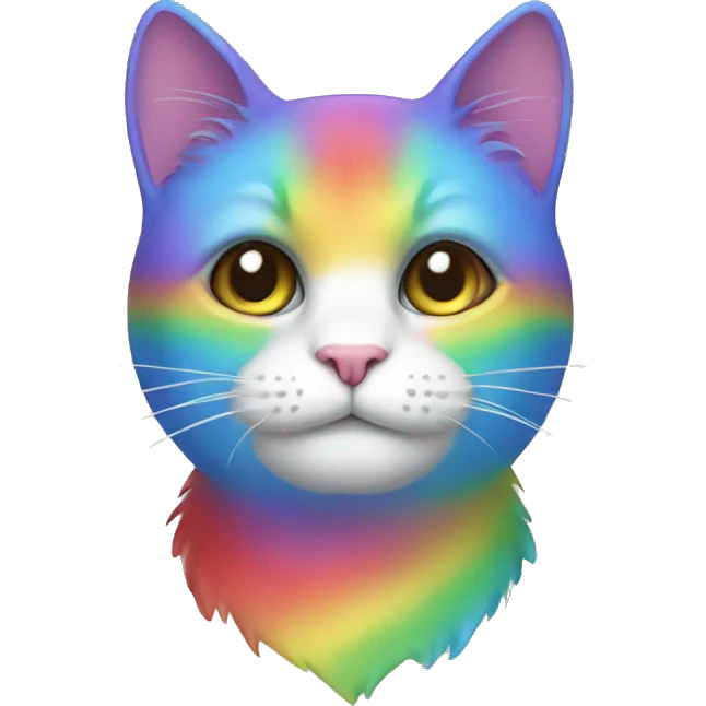rainbow cat emoji