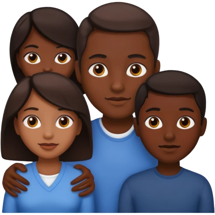 make them balck emoji