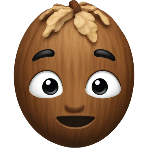walnut emoji