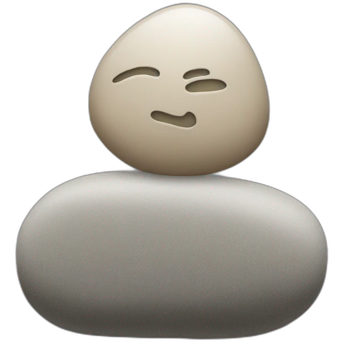 pebble emoji