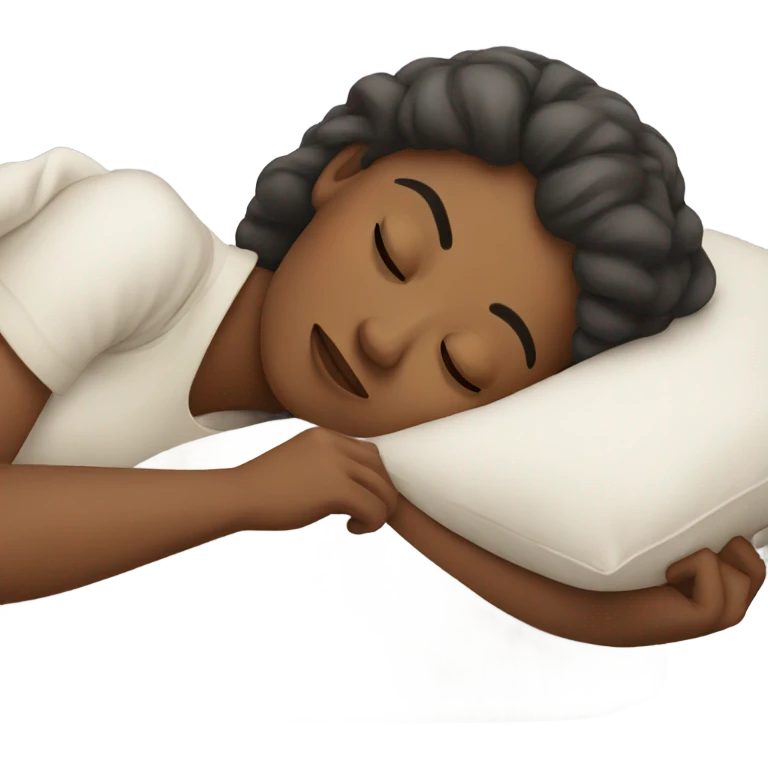 woman sleep emoji
