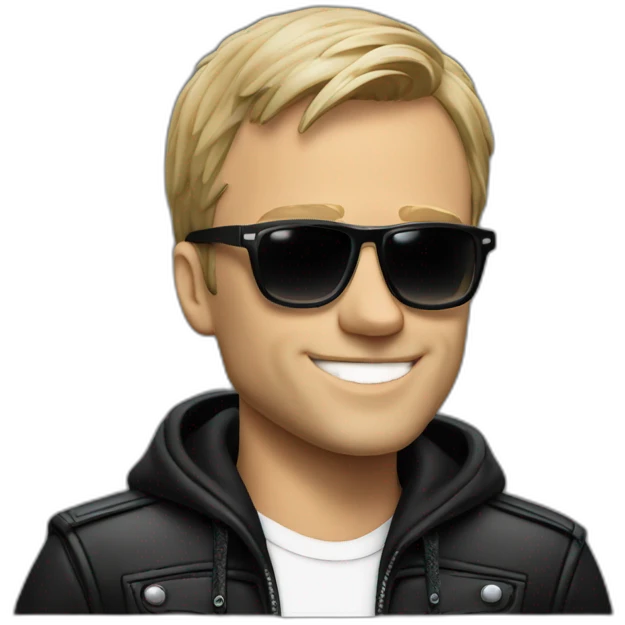 Armin van buuren, dj in black jacket emoji