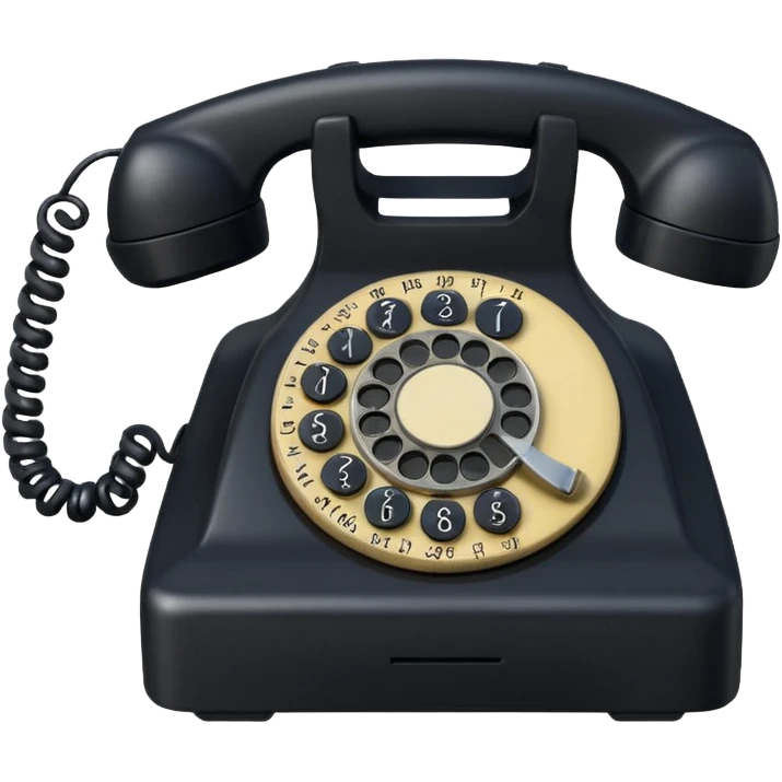 old phone emoji