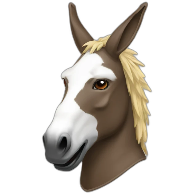 Denver donkey helmet emoji