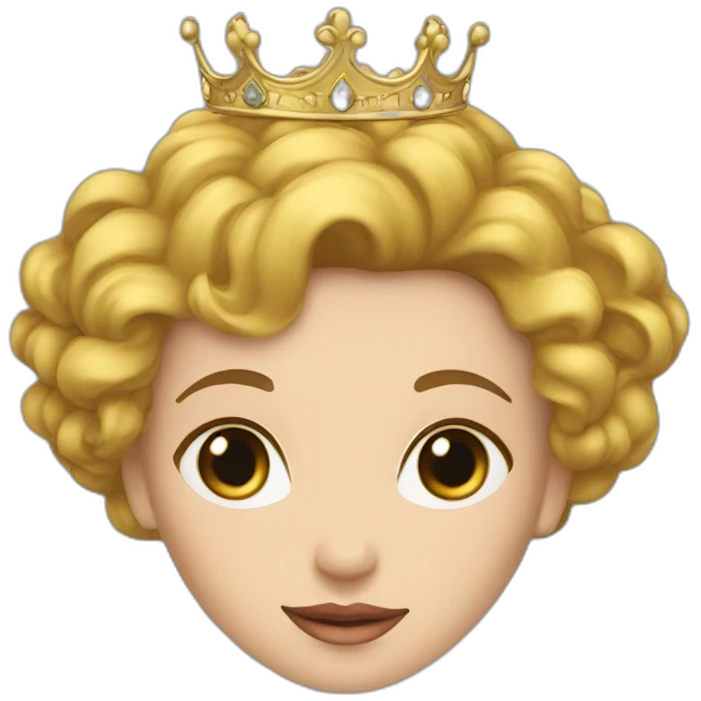 Une reine déesse emoji