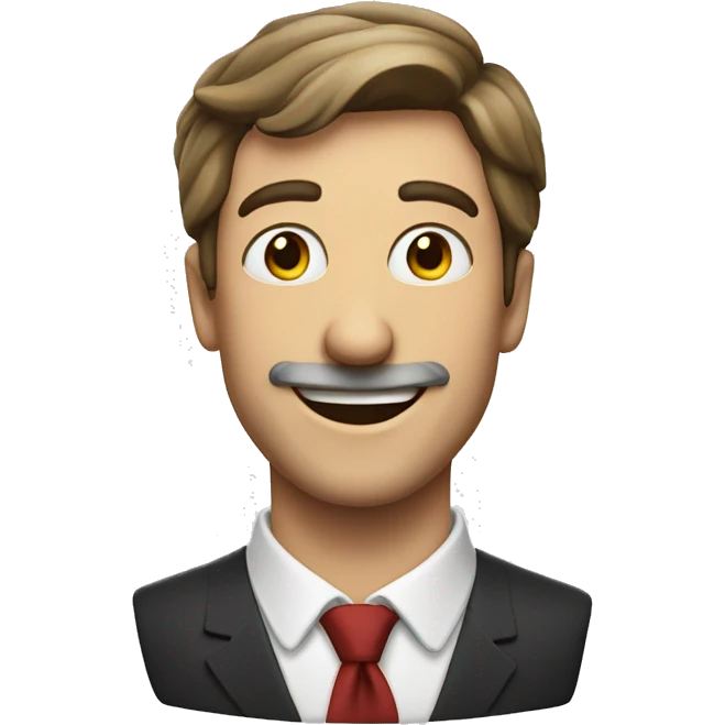 Smiling Englishman emoji
