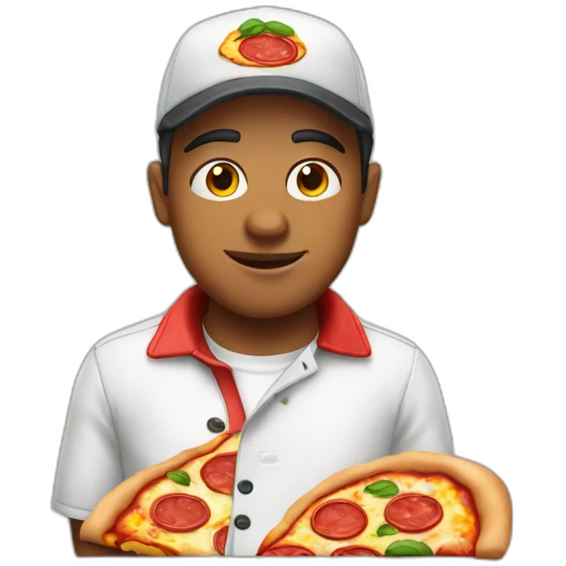 Pizza boy emoji