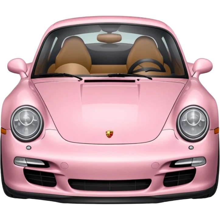 Porsche  rosa chiaro  emoji