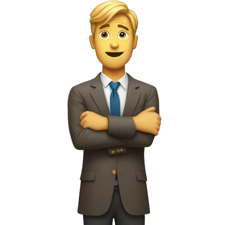 a man shrugging shoulders emoji