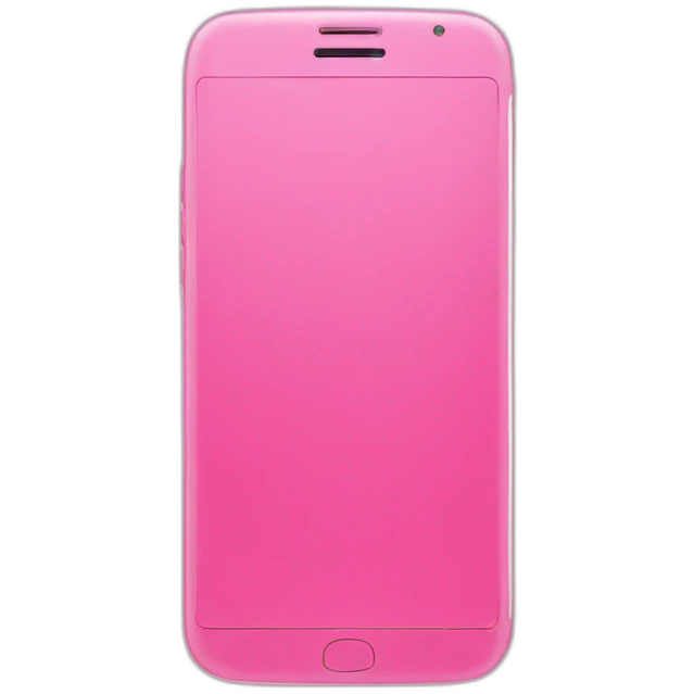 Smartphone pink  emoji