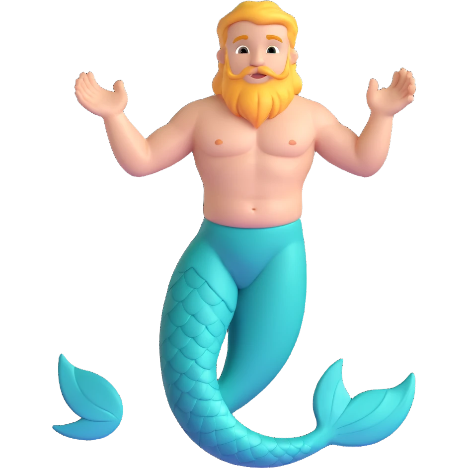 🧜🏻‍♂️ emoji