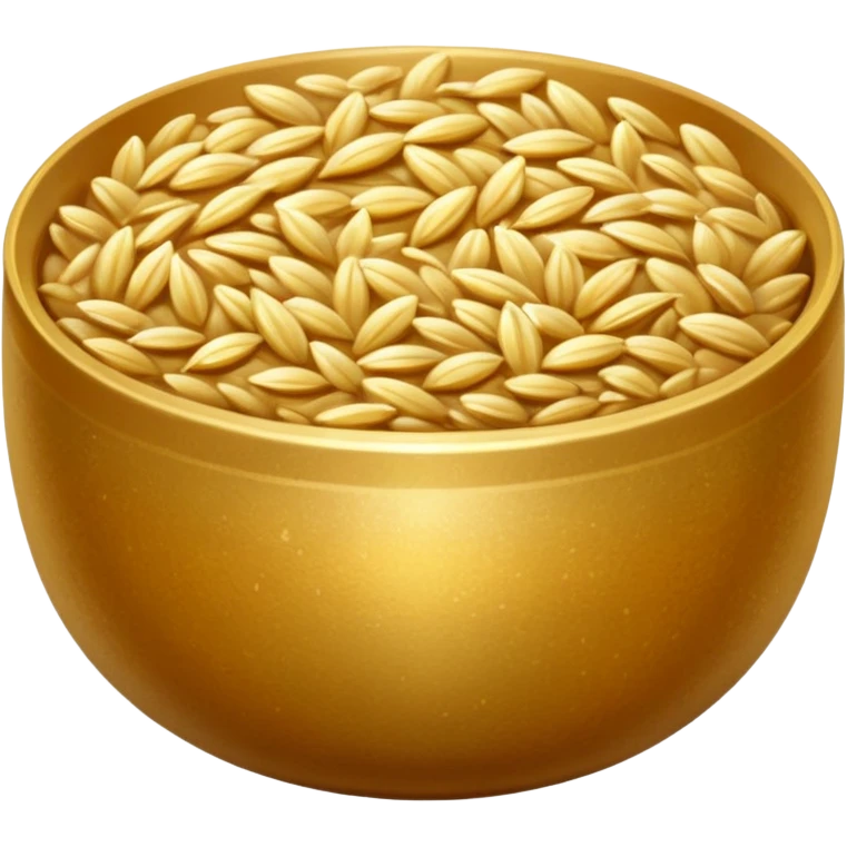 barley in bowl emoji
