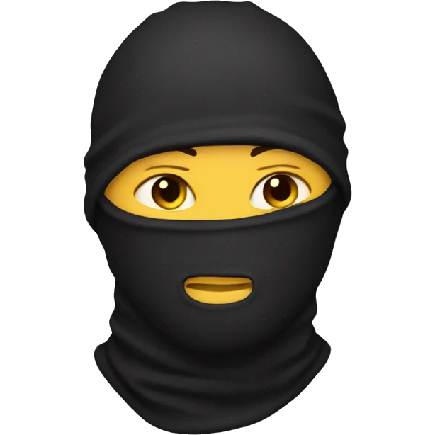 balaclava no cat emoji