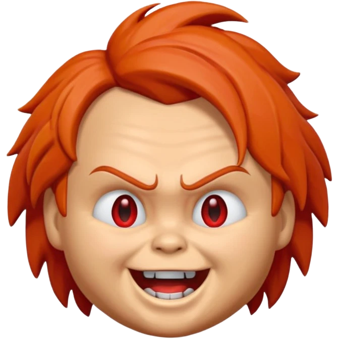 Un emojin de chuky emoji