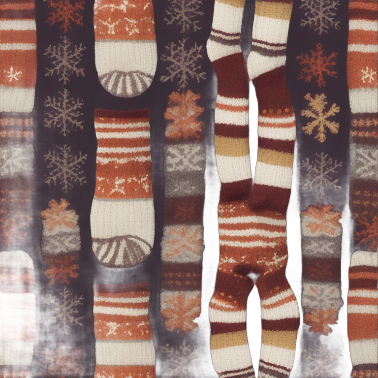 winter socks emoji