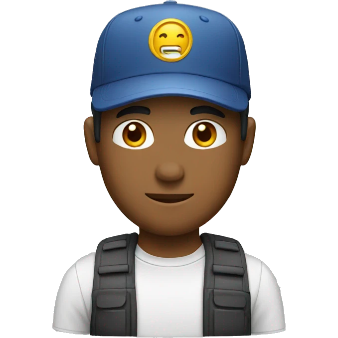 Man with cap emoji