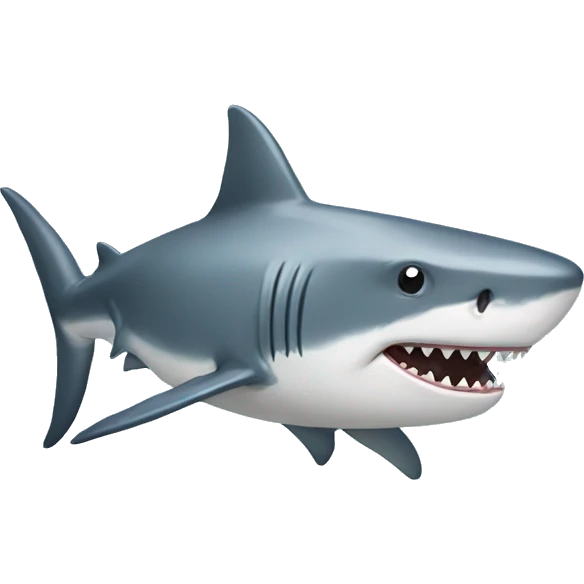 a shark uniorn emoji