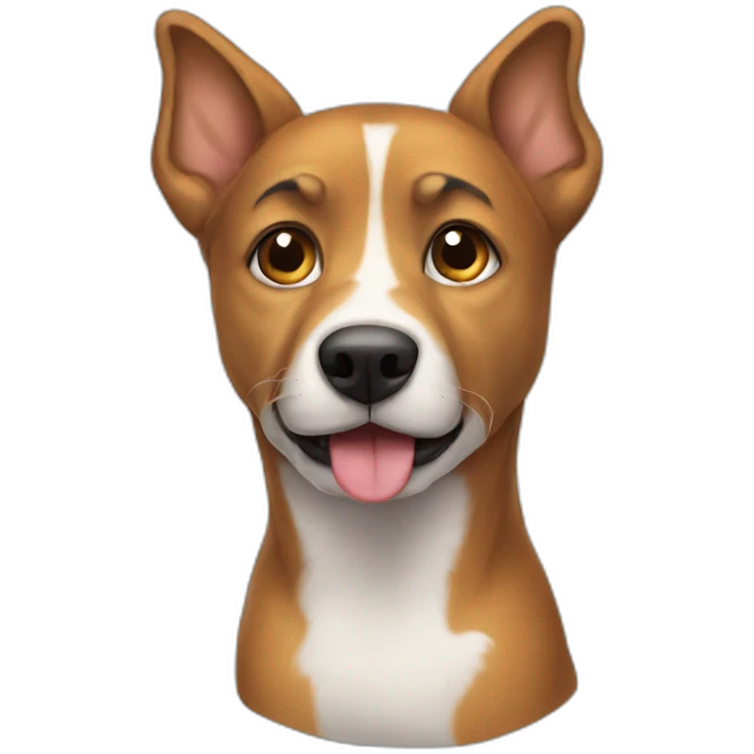 Men dog emoji