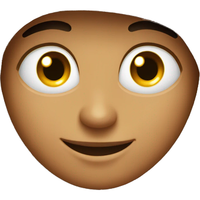 Shiny-with-happiness-dark-brown-eyes emoji