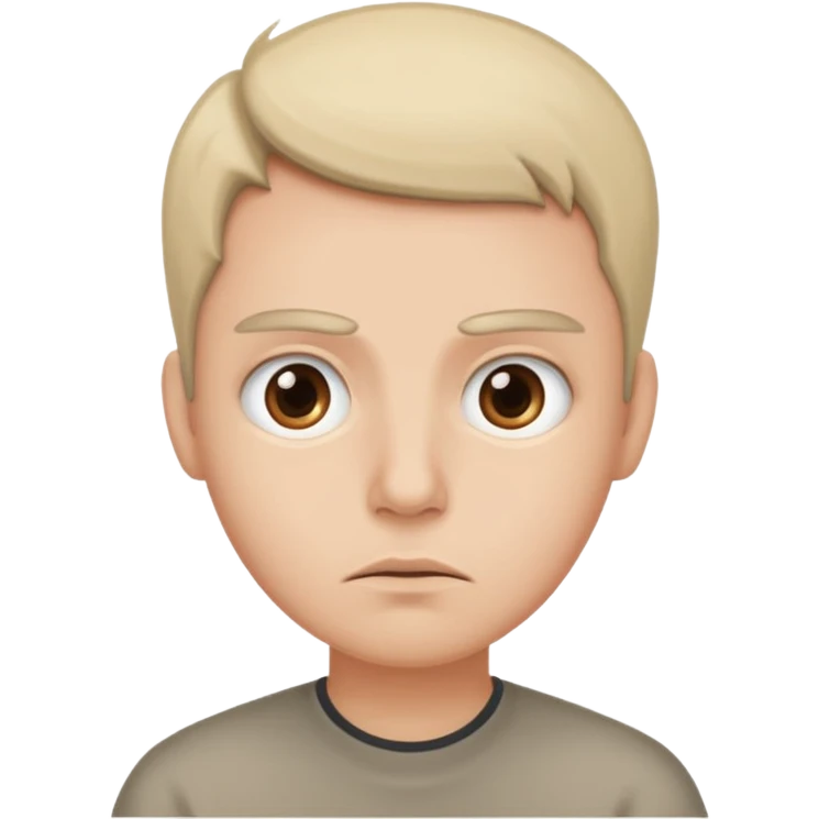 raising both eyebrows in incomprehension but not upset still emoji