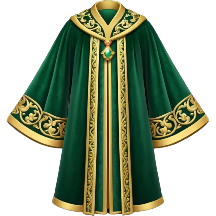 dark green Royal Robes emoji