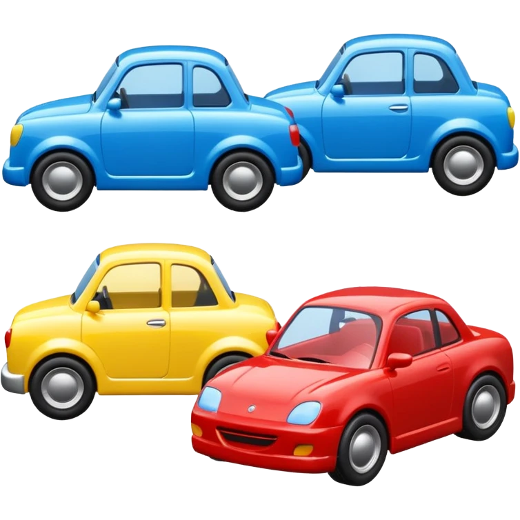 toy cars emoji
