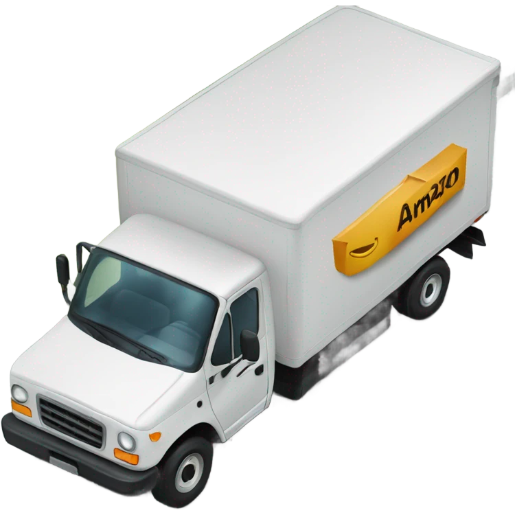 Amazon delivery truck  emoji