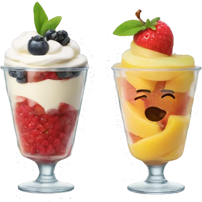 fruit parfait emoji