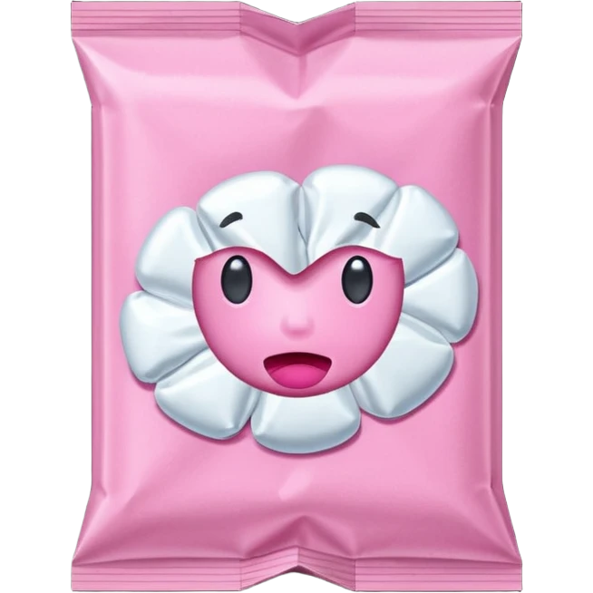 bubble gum packet emoji