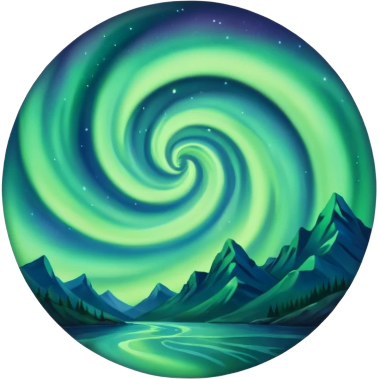 northern lights emoji