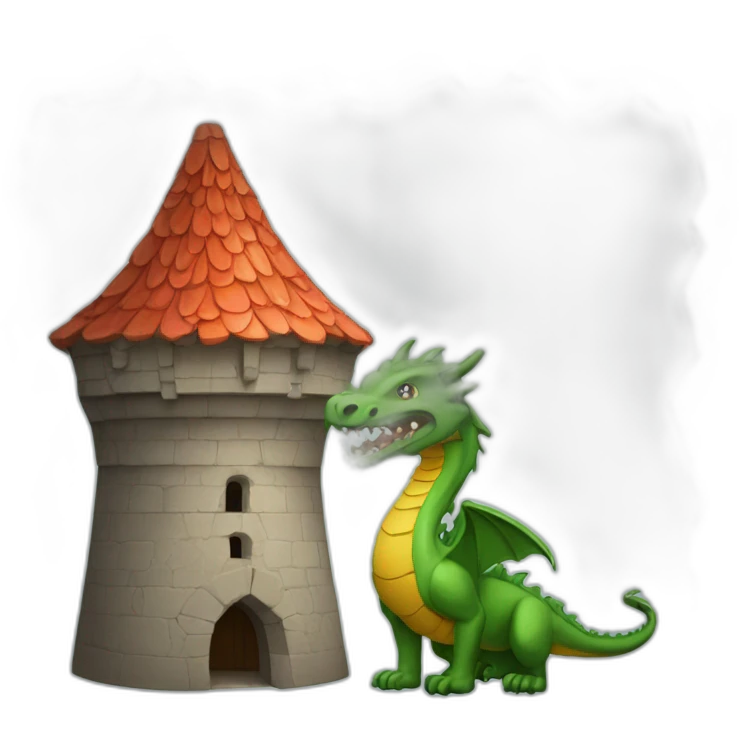Donjon and dragon emoji