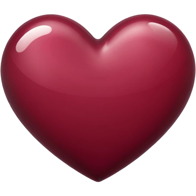 Light burgundy heart emoji emoji