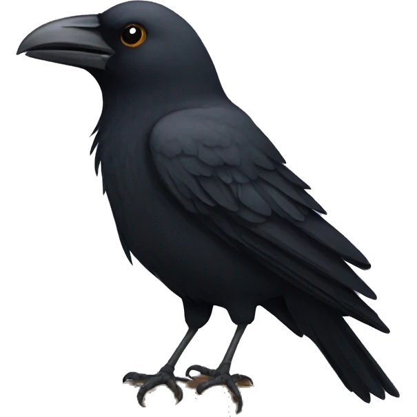 little crow emoji