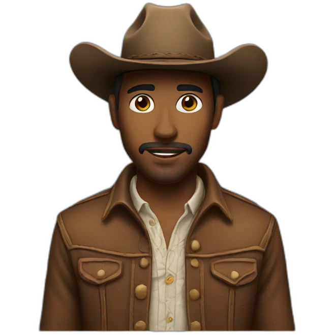 cowboy realistic emoji