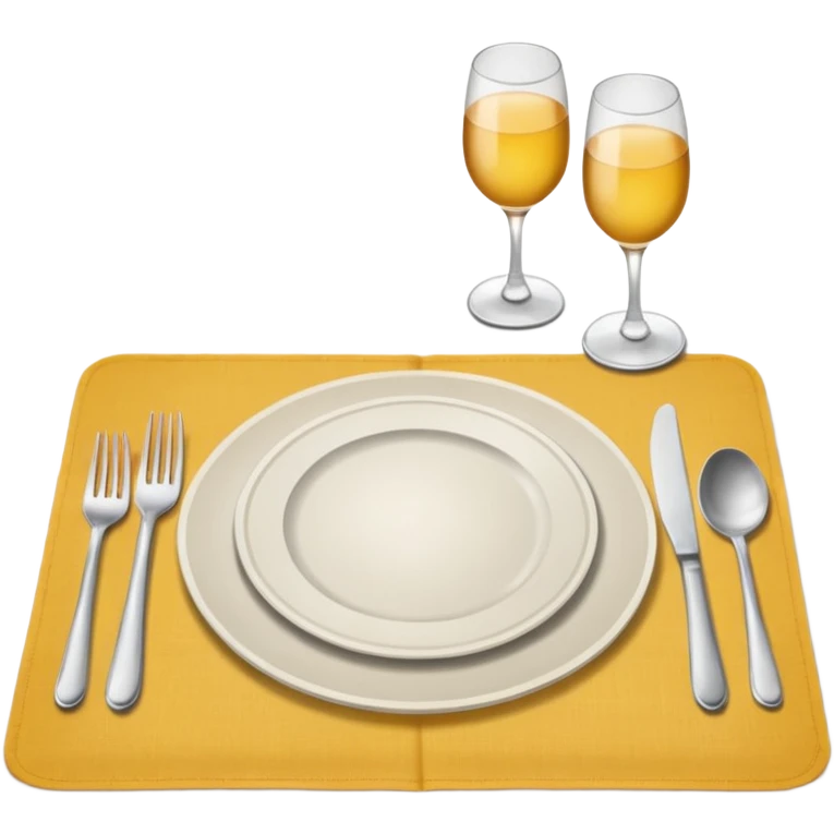 Table with Placemats emoji