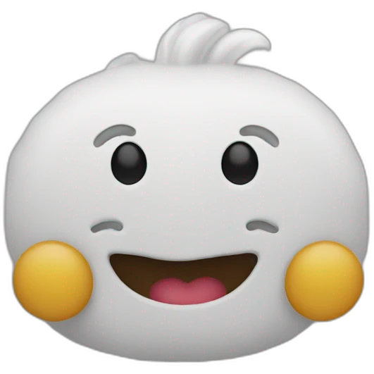 Mouffette qui pete emoji