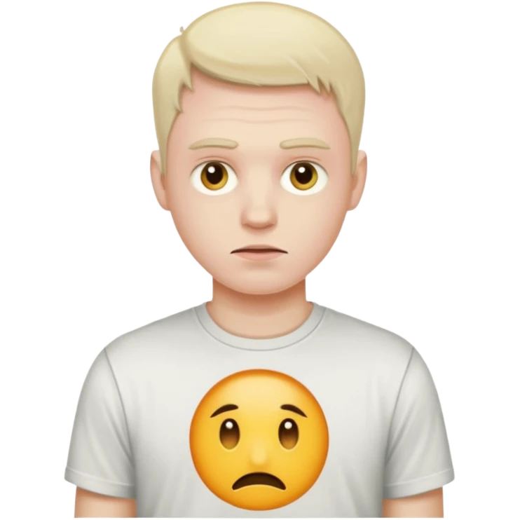  A guy with the worst graphics emoji