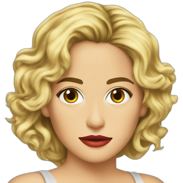 young sharon stone emoji
