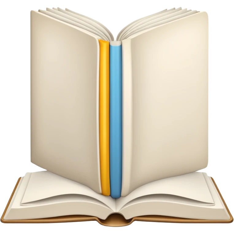 Drawing a4 book emoji
