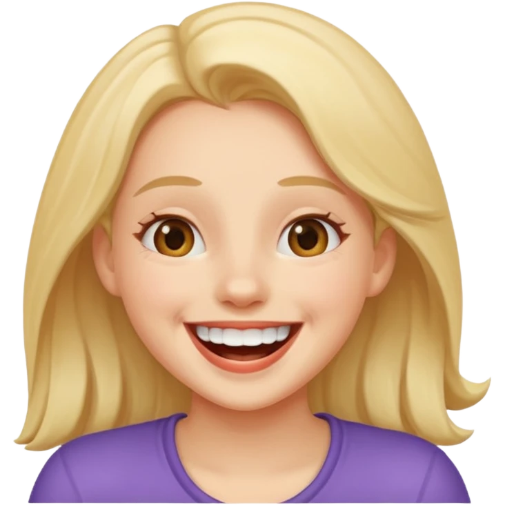 girl laughing  emoji