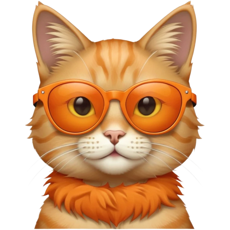Cat wearing sunglasses emoji