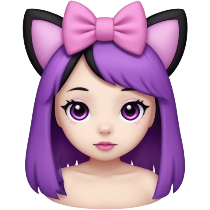 Cute kuromi emoji