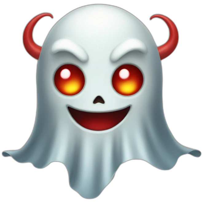 ghost diable rouge emoji