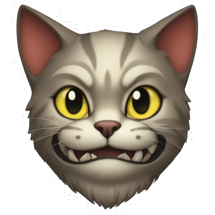 The demon cat emoji