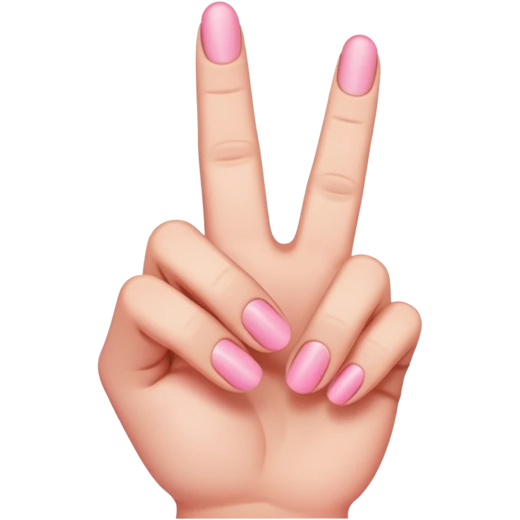 Pink flip off  emoji