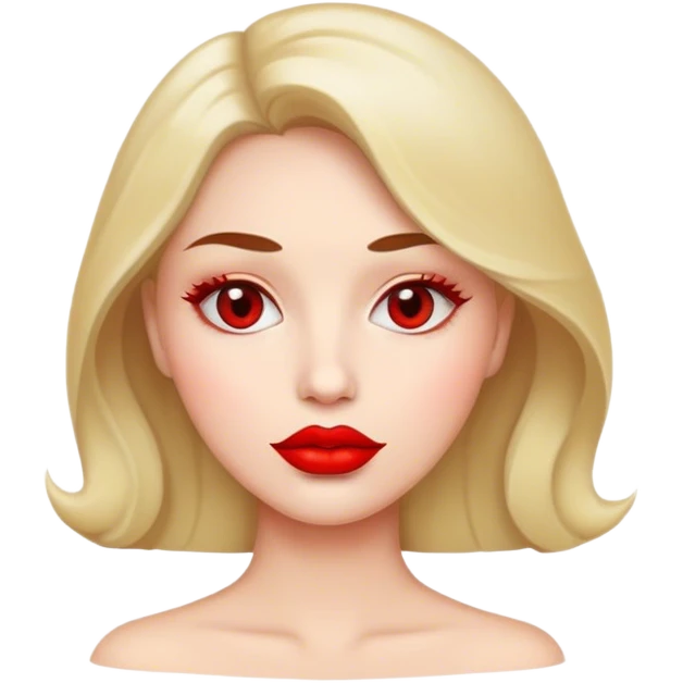 Come on lips emoji