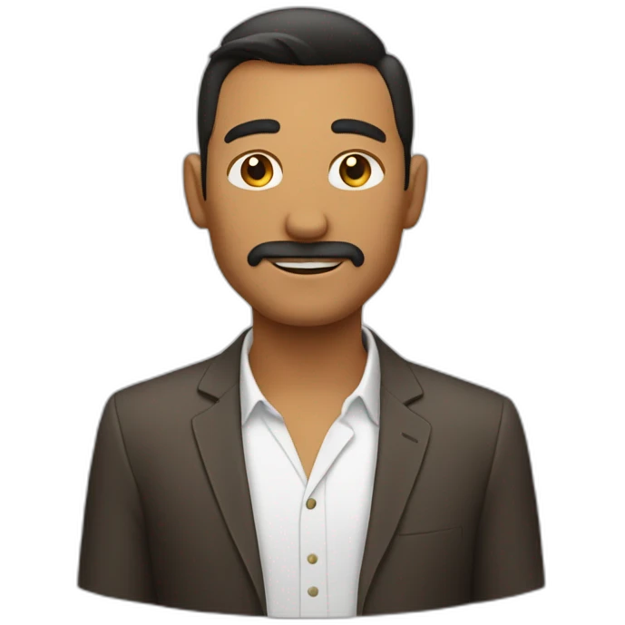 hombre con calva emoji