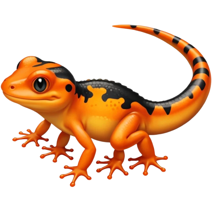 Newt, Amphibians. emoji