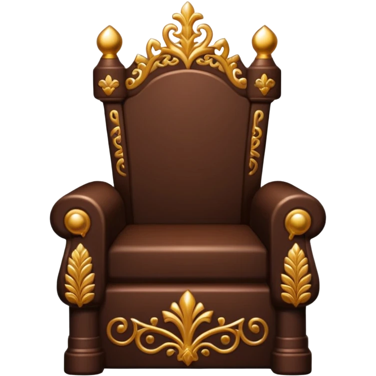 chocolate throne emoji